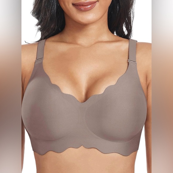 Uroagous Other - UROAGOUS Seamless Comfort Bra - Brown | Gray
